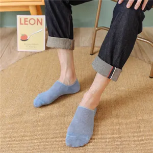 Herren Sommer dünne Mesh low cut unsichtbare Boot Socken atmungsaktiv schweissabsorbierend