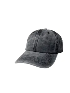 Gorra de béisbol de algodón lavado vintage, sombrero casual de color sólido para hombres y mujeres.