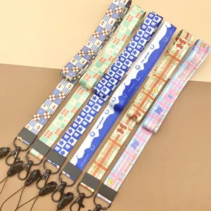 Bunte Cartoon Lanyard Umhängeband für Handyhülle Ausweis Schlüssel super niedlich