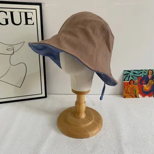 Chapeau de soleil ete femme style coreen chapeau de pecheur loisir vue detaillee hat