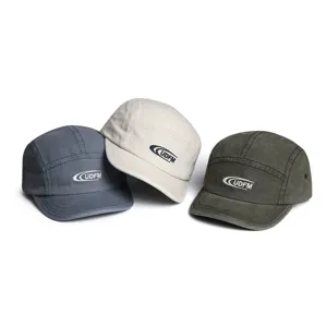 Retro gewaschene Baumwoll-Baseballkappe mit kurzem Schirm und Stickerei, vielseitig.