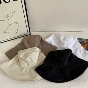 Cappello da pescatore estivo in tinta unita ad asciugatura rapida per uomo e donna protezione