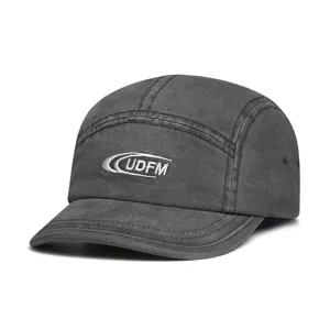 Unisex Vintage Washed Polyester Baseball Cap Letter Embroidery Short Brim Dad Hat Outdoor Sun Protection Casual Cap