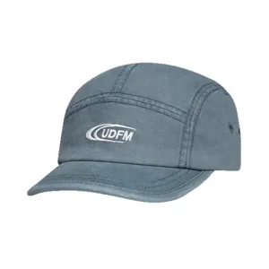Vintage gewaschene Baumwolle 5-Panel kurze Krempe Baseballcap mit Stickerei Unisex