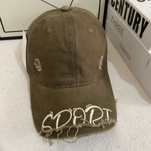 Vintage verwaschene Baseballkappe für Damen und Herren, stylische Streetwear Kappe mit Schild.