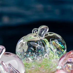 Noel pomme liquide paillette verre bouteille bureau decoration ornament beau cadeau top