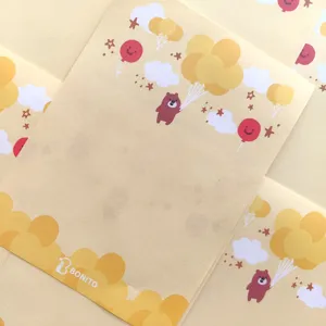 Koreaans BONITO Schattige Ballon Beer Memo Blok Briefpapier Voor Studenten 60 Vel