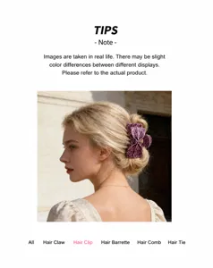 Koreaanse luipaardprint strik haarlemmer voor vrouwen, elegante acetaat haaraccessoires chic.