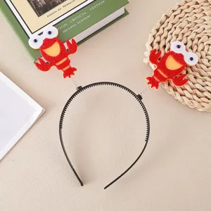 Cute lobster headband cartoon animal hair hoop party festival dress up costume props accessory