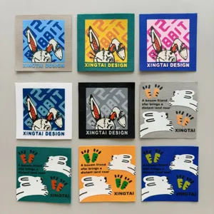 Graffiti Cartoon Lapin Transfert Thermique Vêtement Patch Vêtements Décoratif Applique Badge Étiquette Pour Veste Hoodie Sac