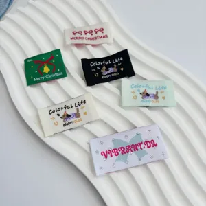 Embroidered dog patch label DIY clothing decoration accessory cute woven badge patch