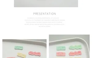Etiquetas de cuero microfibra macaron bonito oso lazo accesorios hechos a mano para bolsos