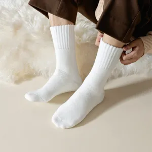 Herren Thermosocken für den Winter, verdickte Kaschmir-ähnliche Rippstrick Socken für kalte Tage.