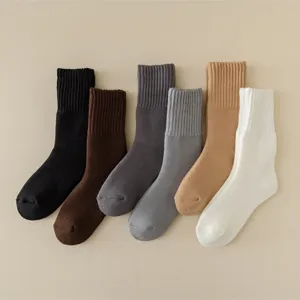 Herren Kaschmir Winter thermische verdickte Mittelsocken warme Strickstrümpfe neu