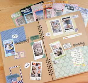 Nekoni decorative photo frame stickers DIY scrapbooking stickers set for journal album.