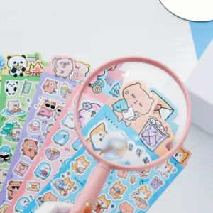 NEKONI Cute Animal Daily Expression Decorative Journaling Stickers Set for Planner Main View