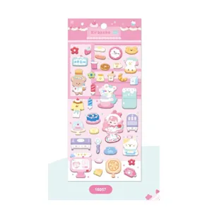 Süße Kirakoko Dessert Marshmallow Dekorative Aufkleber Set für Handy und Tagebuch