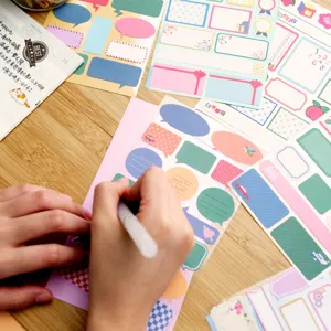 Simpatici blocchetti per appunti Nekoni adesivi decorativi per il diario personale