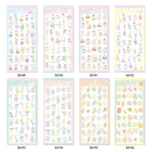 Nekoni Dreamy Macaron Illustration Cute Pink Decorative Paper Planner Stickers Scrapbooking Stationery Supplies