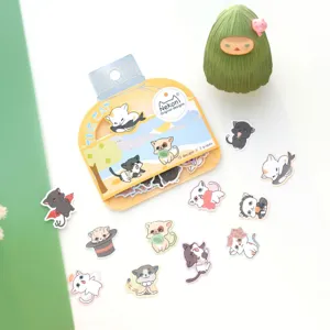 Nekoni cute cat stickers pack DIY decorative diary journal stationery stickers 36 pieces