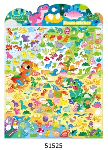 NEKONI cute dinosaur foam stickers for phone and water bottle decoration 3D craft