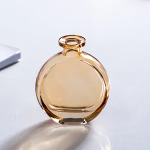 Nordic creative mini glass vase desktop transparent fresh flower arrangement ornament sku item