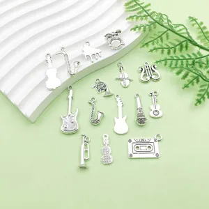 Ciondoli strumenti musicali in lega argento per braccialetti collane accessori gioielli fai da te.