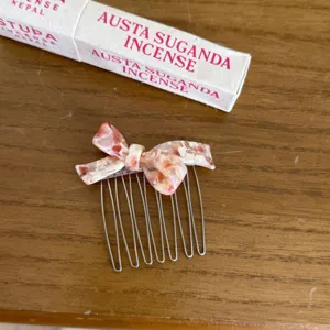 Acetate bow hair comb cute hair accessories versatile sweet style hair styling tool for women