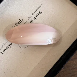 Koreaanse stijl roze verloop acetaat haarspeld elegante vrouwen haarbarrette accessoire