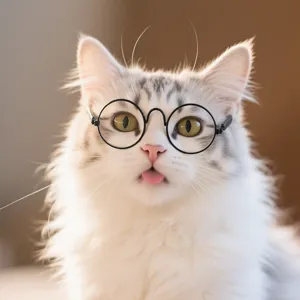 Occhiali da Sole per Animali Domestici con Montatura in Metallo Tonda alla Moda per Gatti e Cani Piccoli Protezione UV Accessori