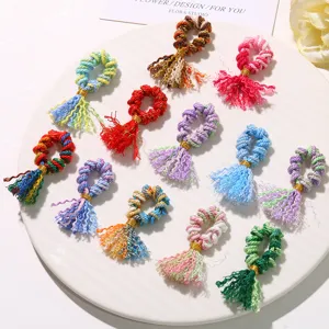 Mini Nappe in Filo di Cotone Fatte a Mano Etniche Accessori Pendenti DIY Ciondoli Artigianali Tessuti Per Creazione di Gioielli