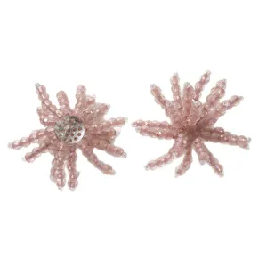 Rosa Kristall Perlen Blume DIY Zubehör, Feuerwerk Form, Handyhülle Brosche Schuh Dekor.