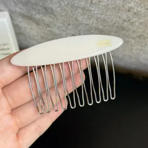 Koreanischer Stil Acetat Haarkamm Haarnadel elegante Haarstyling Zubehoer fuer Damen