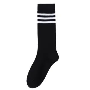 Chaussettes de Mollet Rayées Style JK pour Femmes Coton Tube Haut Décontracté Quotidien Respirant Mode Chaussettes Longues Douces