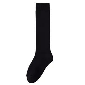 Men's Black Long Winter Warm Socks Thickened Thermal Loop Pile Knee High Cotton Sock