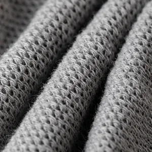 Men's short cotton socks summer thin breathable mesh solid color low cut boat socks gray