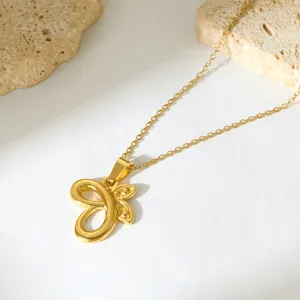 Gouden geometrische hangketting met delicate ketting, elegante mode-sieraden voor dagelijks gebruik.