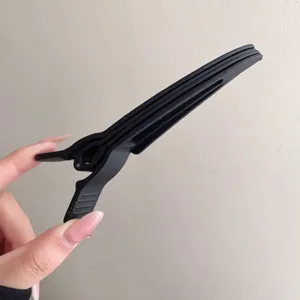 Black hair root volume clip styling duckbill clip for women fringe fluffy hair styling tool