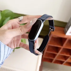 Ersatz Silikon Magnet Uhrenarmband kompatibel mit Fitnessarmbändern, stilvoll und bequem.