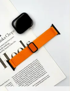 Cinturino per Orologio Elastico Intrecciato in Nylon con Fibbia Magnetica Smartwatch