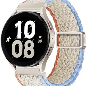 Cinturino per orologio in nylon ricambio smartwatch colorato traspirante con fibbia magnetica