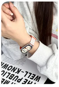 Correa de reloj de silicona magnética para Xiaomi smart band, cómoda y elegante para diario.