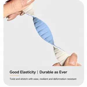 Correa de repuesto de silicona magnetica para pulsera de actividad, flexible y duradera.