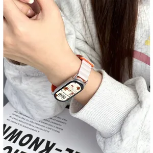 Correa de reloj de silicona magnetica compatible con Xiaomi Band 8 9 pulsera deportiva