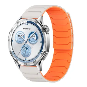 Vervangend siliconen horlogebandje compatibel met smartwatches, comfortabele en duurzame sportarmband.