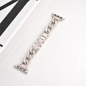Cinturino per orologio in catena di metallo elegante compatibile con Apple Watch accessorio