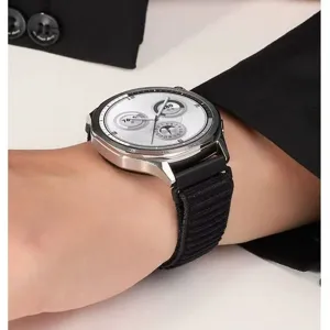 Correa de reloj de nylon tejida elástica con velcro compatible con Huawei GT5 GT6 smartwatch nueva