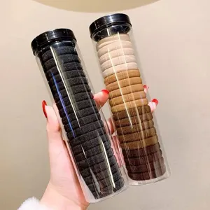 Minimalista Senza Cuciture Elastici per Capelli ad Alta Elasticità Donne Accessori Capelli Colori Assortiti