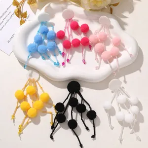DIY Borla Pompon Flor Accesorios Con Cuentas Para Pendientes Hechos A Mano Bolsos Y Adornos Para El Cabello Manualidades
