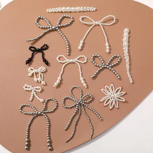 DIY perle fiocco scarpe ciondoli fatti a mano borsa accessori set parti decorative carine